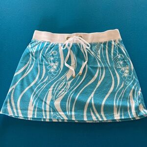 Lilly Pulitzer Terry Cloth Skirt M